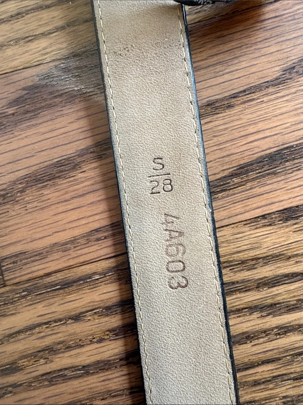 Brighton leather sz S belt with silver buckle